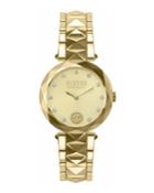 36mm Ip Gold Champ Dial Ip Gold Watch With Bracelet