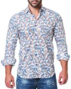 Men's Shaped-fit Fibonacci Monkey Print