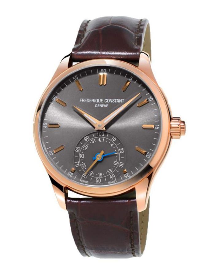 Men's 42mm Horological Smartwatch, Brown