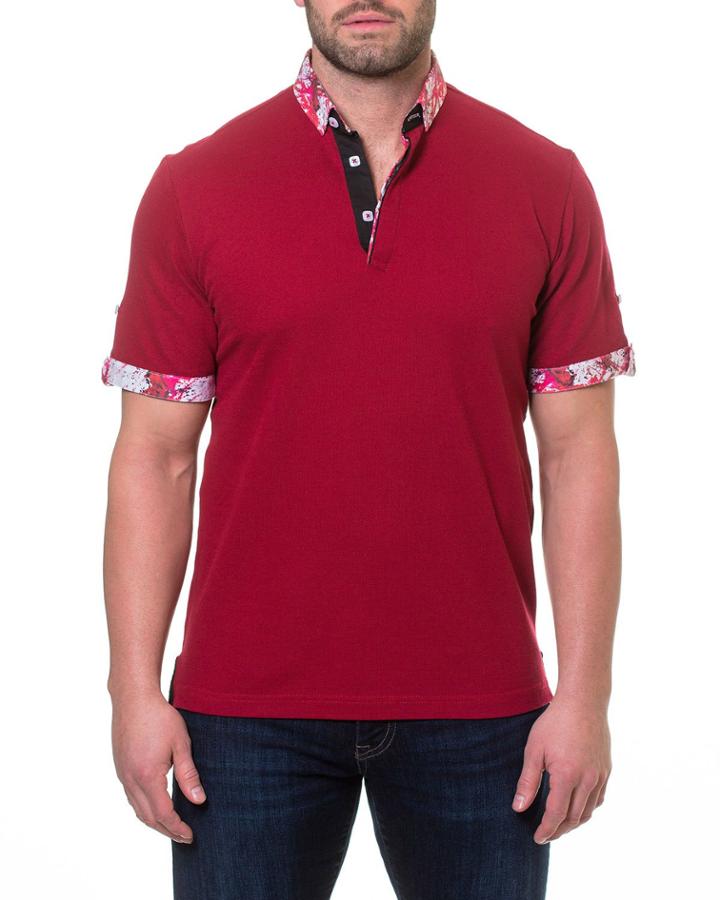 Men's Printed Contrast