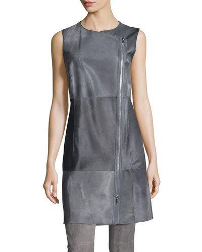 Blaise Long Calf Hair Vest
