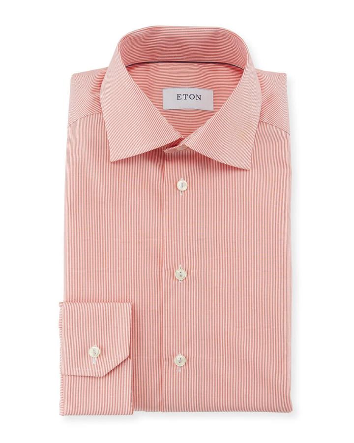 Slim-fit Bengal-stripe Dress