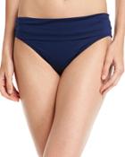 Fold-over Swim Bottom, Blue