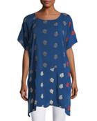 Flower All Over Poncho