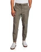 Men's Patch-pocket Tapered Tab Trousers