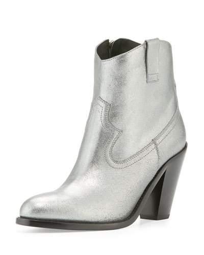 Cutris 80mm Western Ankle Boot,