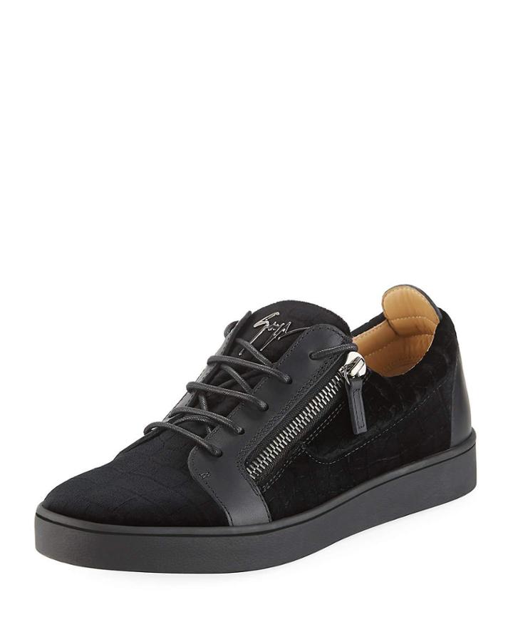 Men's Printed Velvet