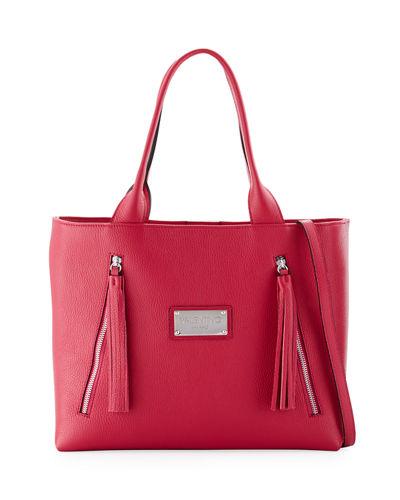 Alizee Dollaro Leather Tote Bag