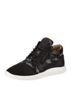 Men's Camouflage Mixed Media Trainer