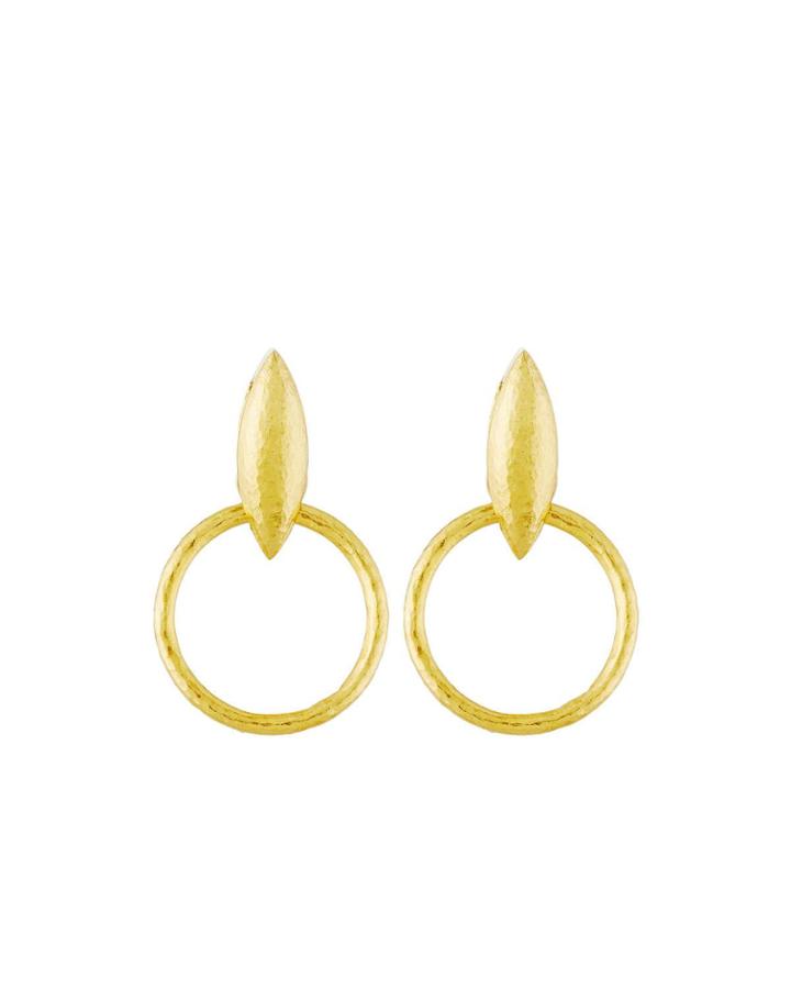 Single Drop Wheatla Earring
