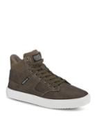 Men's Iconic High-top Sneakers, Tobacco