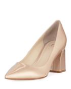 Zala Patent Pointed Pumps