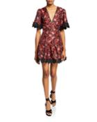 Villeta Floral Flounce Dress