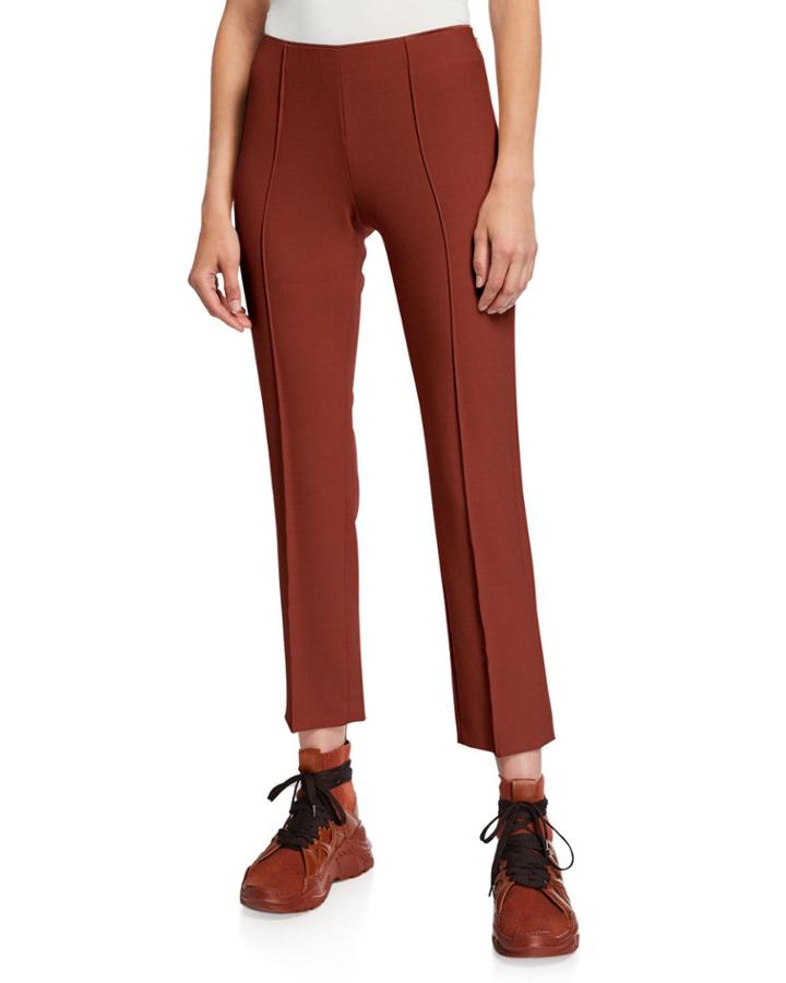Slim-leg Capri Pants