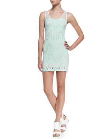 Elyse Crochet Knit Dress,