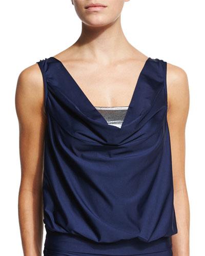 Premier Draped Tankini Top