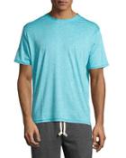 Levity Mesh-trim Short-sleeve Tee, Arctic