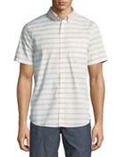 Horizontal Stripe Short-sleeve
