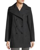 Winnie Double-breasted Wool-blend Coat