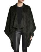 Knit Fur Cape