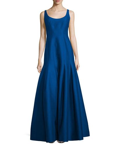 Tulip-skirt Sleeveless Gown