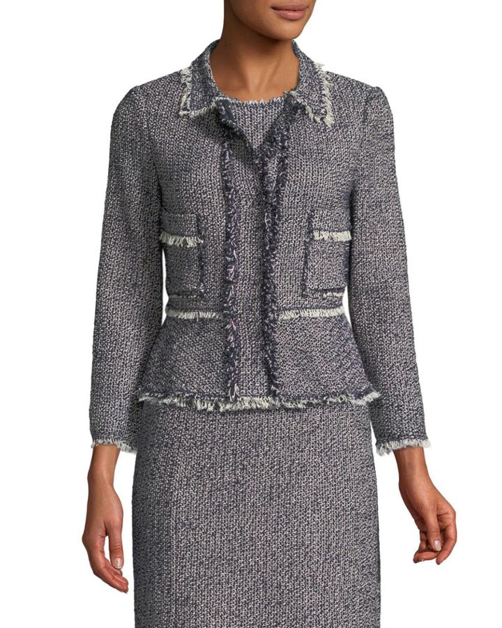 Confetti-tweed Jacket