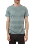 Men's Heather Stripe Crewneck T-shirt