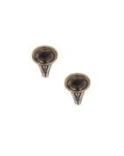 Venus Black Mother-of-pearl Doublet Drop Earrings