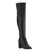 Virtual Tall Faux-leather Boots