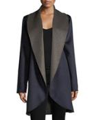 Double-face Shawl-collar Coat