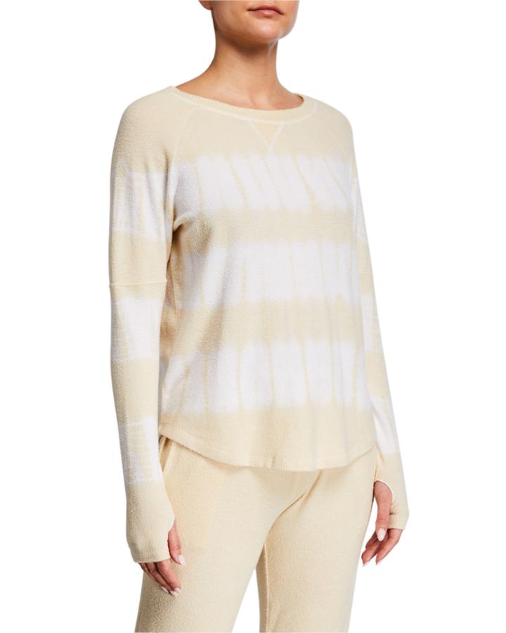 Tie-dye Thumbhole Pullover