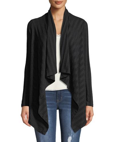 Simone Rib-knit Cardigan