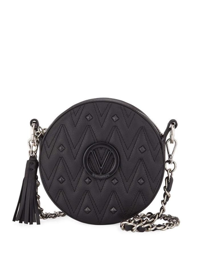 Yuki Circular Quilted Crossbody Bag