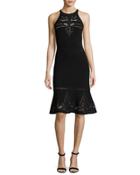 Lauren Sleeveless Lace-trim