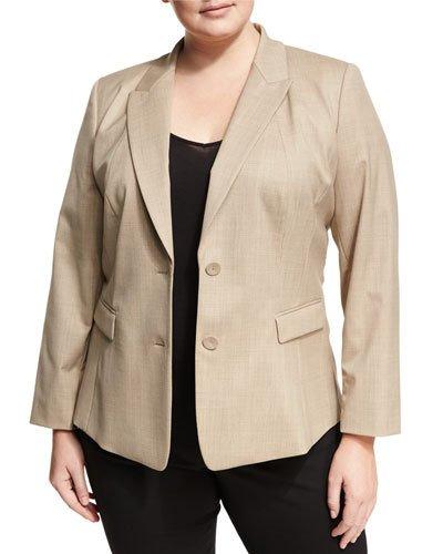 Blake Wool-blend Two-button Jacket,