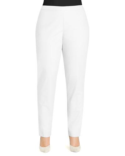 Crepe Slim Ankle Pants,