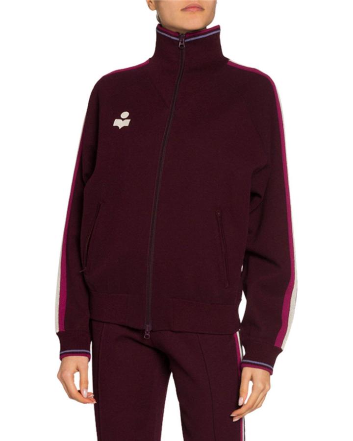 Darcey Side-stripe Track Jacket
