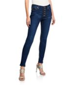 Pino Button Fly Denim Pants