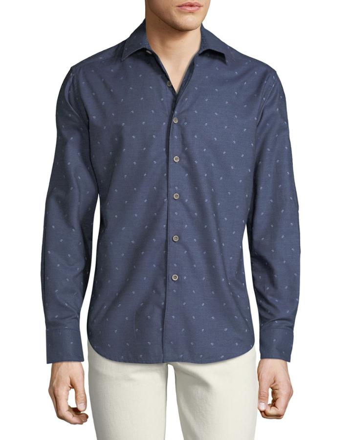 Men's Long-sleeve Gouverneur Woven