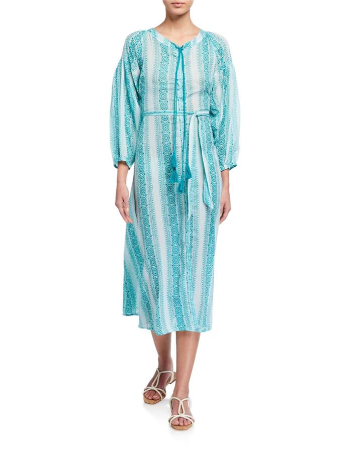 Lada Printed Tassel Tie