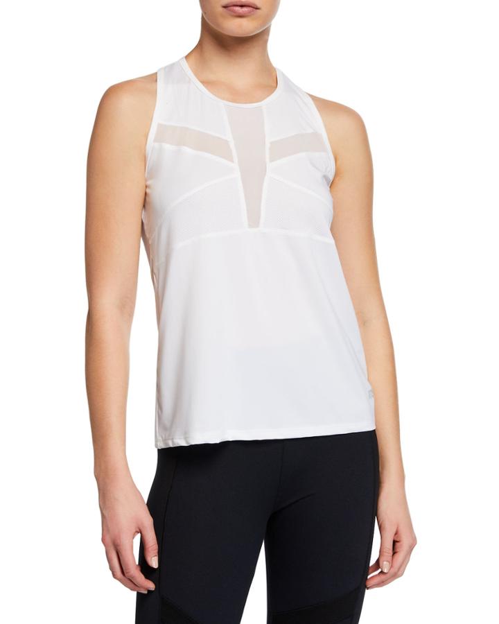 Raven Singlet Mesh Cutout Tank