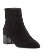 Maude Suede Pointed-toe Booties