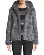 Faux-fur Hooded Jacket