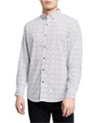Men's Sunglass Print Long Sleeve