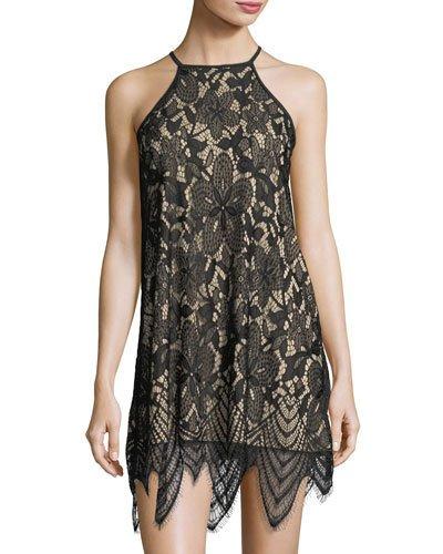 Halter-neck Lace