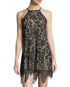 Halter-neck Lace