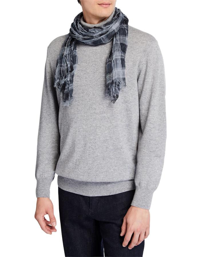 Plaid Modal/silk
