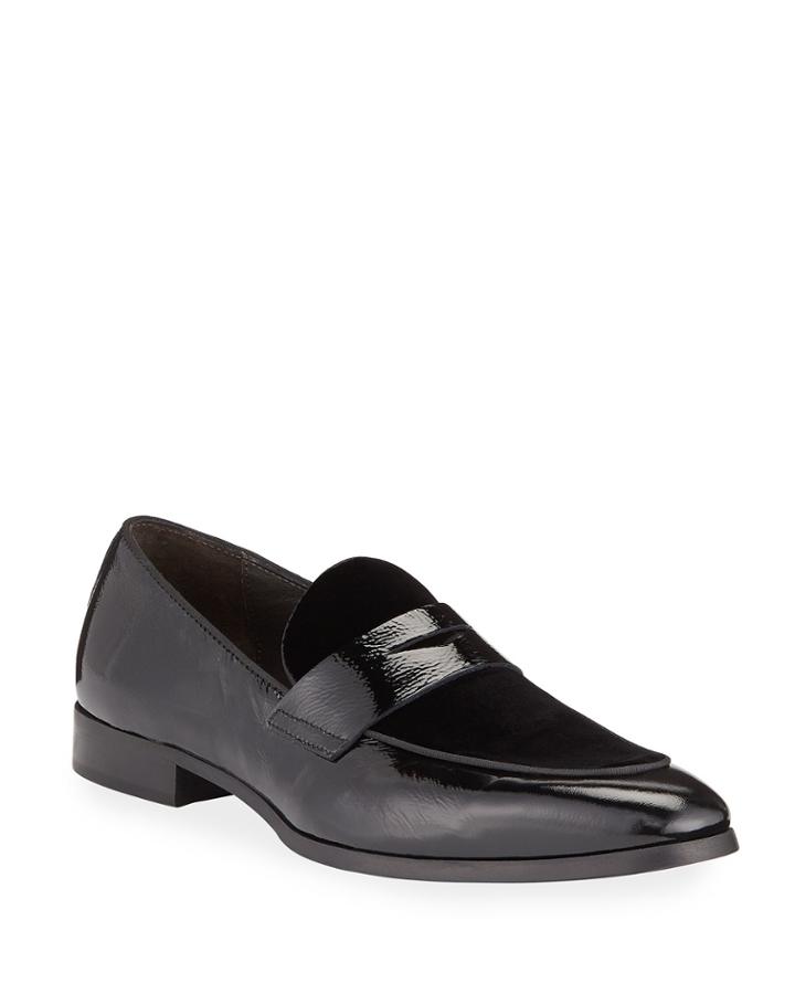 Men's Juno Mixed Leather Penny