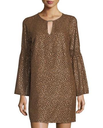 Long-sleeve Metallic