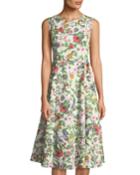 Floral Cross-back
